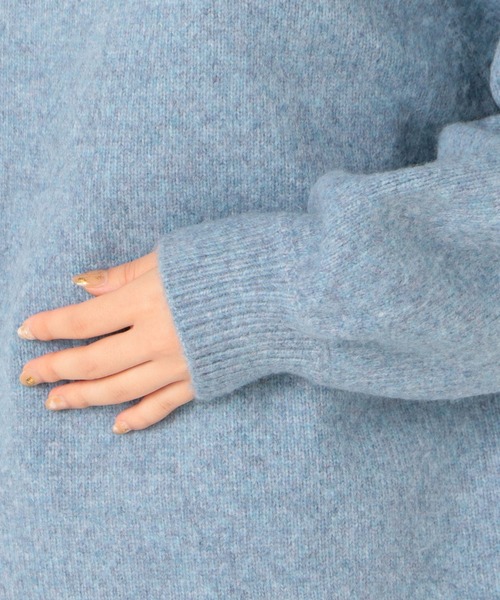 archives（アルシーヴ）の「【抗菌防臭】4者混ウォッシャブルプルオーバー（ニット/セーター・レディース・チャコールグレー/レッド/ブルー/アイボリー/グレー系その他・MEDIUM）」の12枚目の写真