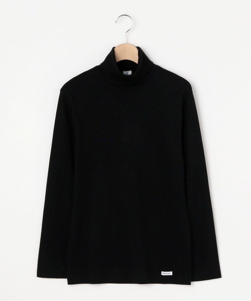 ORCIVAL（オーシバル）の「【ORCIVAL】〈別注〉タートルネックカットソー SOLID WOMEN（Tシャツ/カットソー・レディース・ホワイト/ブラック・2/1）」の2枚目の写真