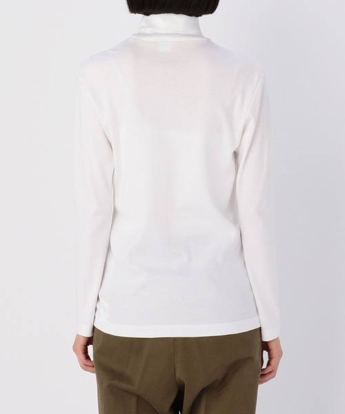 ORCIVAL（オーシバル）の「【ORCIVAL】〈別注〉タートルネックカットソー SOLID WOMEN（Tシャツ/カットソー・レディース・ホワイト/ブラック・2/1）」の7枚目の写真