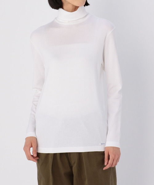 ORCIVAL（オーシバル）の「【ORCIVAL】〈別注〉タートルネックカットソー SOLID WOMEN（Tシャツ/カットソー・レディース・ホワイト/ブラック・2/1）」の17枚目の写真