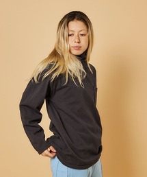 【MADE IN USA】L/S TURTLE NECK POCKET TEE / ロングスリーブ タートルネックポケットT