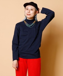 【MADE IN USA】L/S TURTLE NECK POCKET TEE / ロングスリーブ タートルネックポケットT