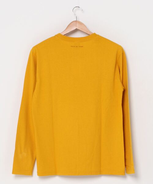 CERCA(チェルカ)の「BEYES/センターロゴシンプルロングスリーブTシャツ(Tシャツ/カットソー・メンズ・ホワイト/ブラック/オレンジ・LARGE/MEDIUM)」の12枚目の写真