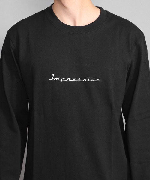 CERCA(チェルカ)の「BEYES/センターロゴシンプルロングスリーブTシャツ(Tシャツ/カットソー・メンズ・ホワイト/ブラック/オレンジ・LARGE/MEDIUM)」の5枚目の写真