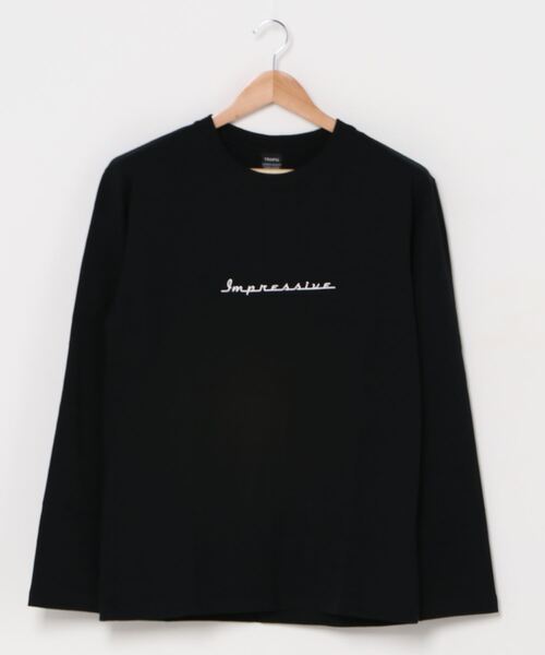 CERCA(チェルカ)の「BEYES/センターロゴシンプルロングスリーブTシャツ(Tシャツ/カットソー・メンズ・ホワイト/ブラック/オレンジ・LARGE/MEDIUM)」の7枚目の写真