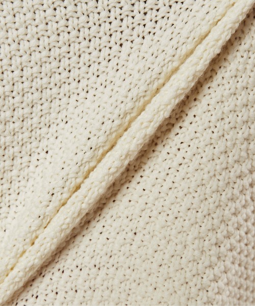 DOUBLE STANDARD CLOTHING（ダブルスタンダードクロージング）の「cashfeel  フリンジデザインニット（ニット/セーター・レディース・オフホワイト・FREE）」の4枚目の写真