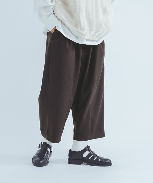 epnok（エプノック）の「ウールライクバルーンパンツ（その他パンツ・メンズ・ダークブラウン/モカ/ナチュラル・SMALL/MEDIUM/LARGE）」の2枚目の写真