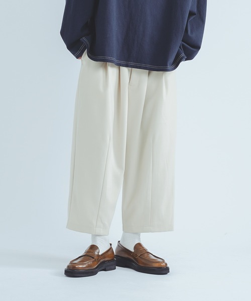 epnok（エプノック）の「ウールライクバルーンパンツ（その他パンツ・メンズ・ダークブラウン/モカ/ナチュラル・SMALL/MEDIUM/LARGE）」の3枚目の写真