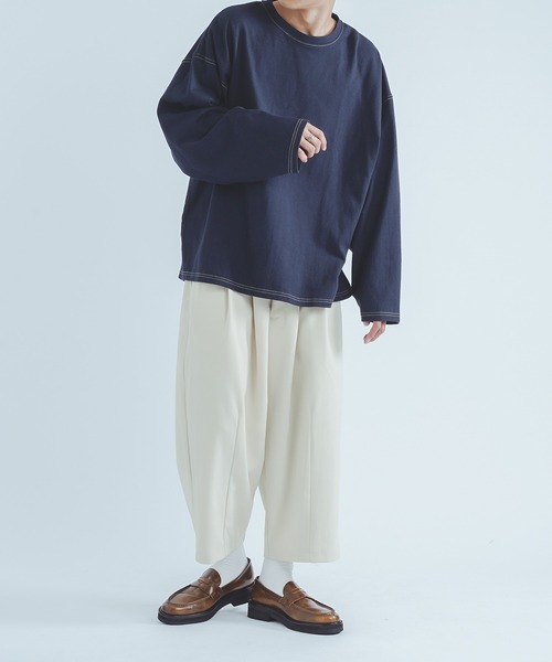 epnok（エプノック）の「ウールライクバルーンパンツ（その他パンツ・メンズ・ダークブラウン/モカ/ナチュラル・SMALL/MEDIUM/LARGE）」の16枚目の写真