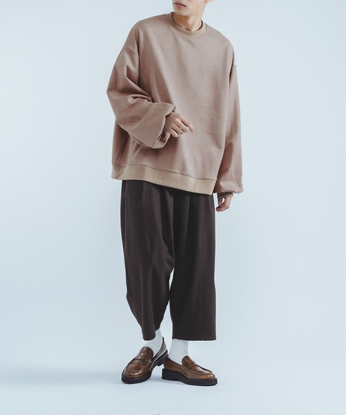 epnok（エプノック）の「ウールライクバルーンパンツ（その他パンツ・メンズ・ダークブラウン/モカ/ナチュラル・SMALL/MEDIUM/LARGE）」の5枚目の写真