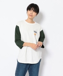 MANASTASH | MANASTASH/マナスタッシュ　W’S BASEBALL TEE for BEAVER 別注ウィメンズベースボールティフォービーバー(Tシャツ/カットソー)