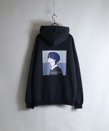 ILL'S / イルズ ボーイイラスト プリントビッグパーカー