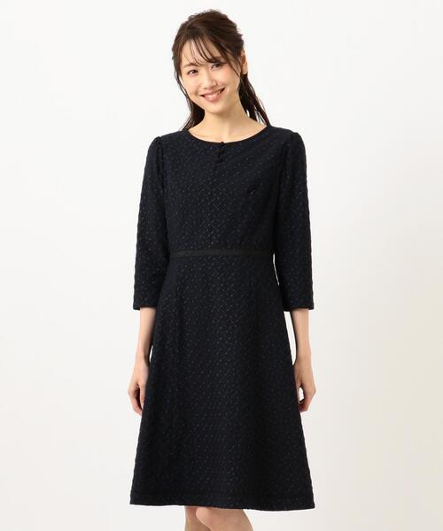 TOCCA(トッカ)の「【洗える!】NASTRINO ドレス(ワンピース・レディース・ベージュ系7/ネイビー系7・6/4/0/2)」の16枚目の写真