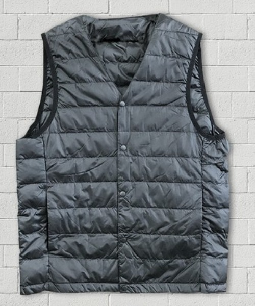 国内正規品短納期 ダウンベスト ジャケット アウターインナーダウンベスト ダウンベスト Aimoha アイモハ のファッション ダウンベスト