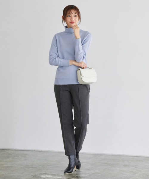 プレミアムカシミヤタッチタートルニット（ニット/セーター）｜Pierrot