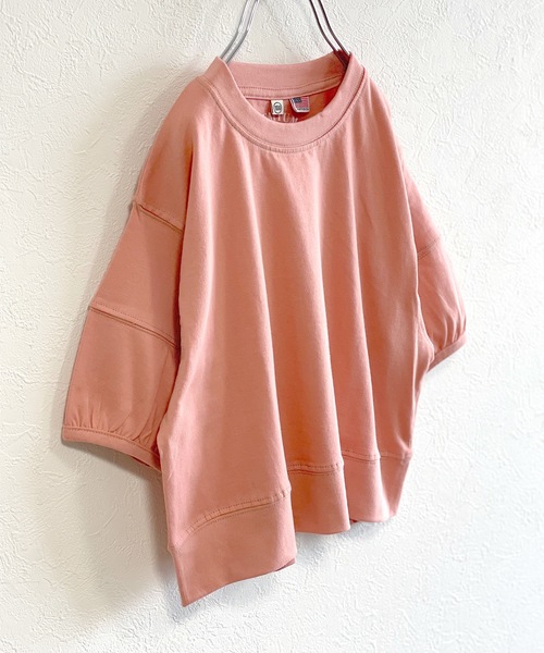 Life Support Products(ライフサポートプロダクツ)の「【コットンUSA】ボリュームスリーブカットソー(90~150cm)(Tシャツ/カットソー・キッズ・ホワイト/イエロー/ラベンダー/サーモンピンク・90/100/110/120/130/140/150)」の4枚目の写真