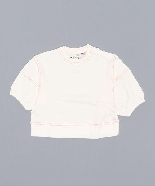 Life Support Products(ライフサポートプロダクツ)の「【コットンUSA】ボリュームスリーブカットソー(90~150cm)(Tシャツ/カットソー・キッズ・ホワイト/イエロー/ラベンダー/サーモンピンク・90/100/110/120/130/140/150)」の5枚目の写真