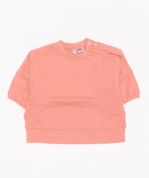 Life Support Products(ライフサポートプロダクツ)の「【コットンUSA】ボリュームスリーブカットソー(90~150cm)(Tシャツ/カットソー・キッズ・ホワイト/イエロー/ラベンダー/サーモンピンク・90/100/110/120/130/140/150)」の6枚目の写真