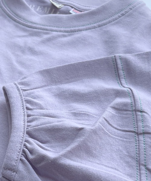 Life Support Products(ライフサポートプロダクツ)の「【コットンUSA】ボリュームスリーブカットソー(90~150cm)(Tシャツ/カットソー・キッズ・ホワイト/イエロー/ラベンダー/サーモンピンク・90/100/110/120/130/140/150)」の10枚目の写真