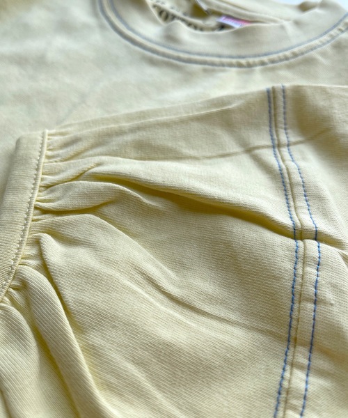 Life Support Products(ライフサポートプロダクツ)の「【コットンUSA】ボリュームスリーブカットソー(90~150cm)(Tシャツ/カットソー・キッズ・ホワイト/イエロー/ラベンダー/サーモンピンク・90/100/110/120/130/140/150)」の12枚目の写真