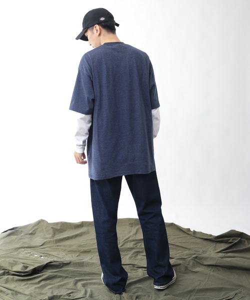 WAIPER.inc(ワイパーインク)の「CalCruカルクルー MICRO BORDER TEE SHIRTS マイクロボーダーTシャツ(Tシャツ/カットソー・メンズ・ホワイト/ブラック/ネイビー・M/L/XL)」の4枚目の写真