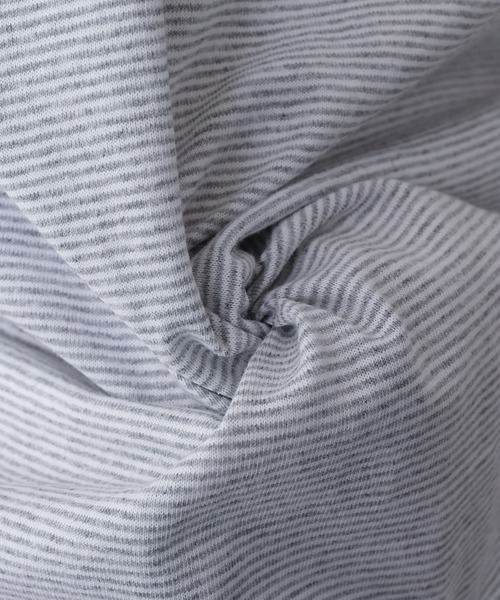 WAIPER.inc(ワイパーインク)の「CalCruカルクルー MICRO BORDER TEE SHIRTS マイクロボーダーTシャツ(Tシャツ/カットソー・メンズ・ホワイト/ブラック/ネイビー・M/L/XL)」の9枚目の写真