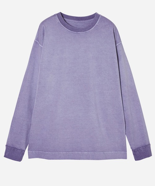 STUNNING LURE(スタニングルアー)の「フェードダイロングT(Tシャツ/カットソー・レディース・ライトグレー/オフホワイト/ライトパープル/スモークピンク・SMALL/MEDIUM)」の3枚目の写真