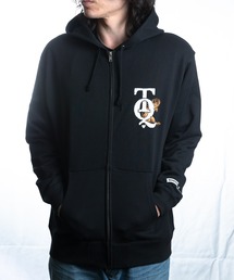 QUOTIST（クオティスト）の「QT LOGO MOUSE ZIP HOODIE（パーカー）」