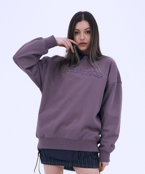 最終値下げ SCULPTOR オフショル スウェット SCULPTOR（スカルプター）の「SCULPTOR Retro Outline