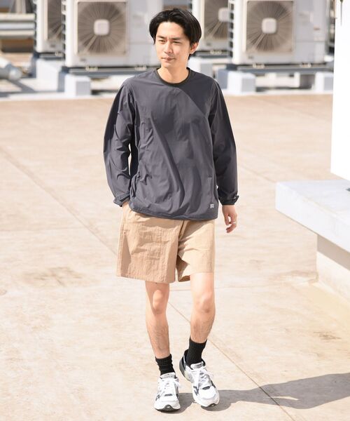 MACOBER（マコバ）の「【WEB限定/SHIPS別注】MACOBER: ワンポイント ロゴ バギー ショーツ（その他パンツ・メンズ・ライトブルー/ベージュ/ネイビー/オレンジ/ライトグリーン・MEDIUM/LARGE）」の16枚目の写真