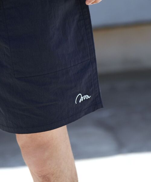 MACOBER（マコバ）の「【WEB限定/SHIPS別注】MACOBER: ワンポイント ロゴ バギー ショーツ（その他パンツ・メンズ・ライトブルー/ベージュ/ネイビー/オレンジ/ライトグリーン・MEDIUM/LARGE）」の9枚目の写真