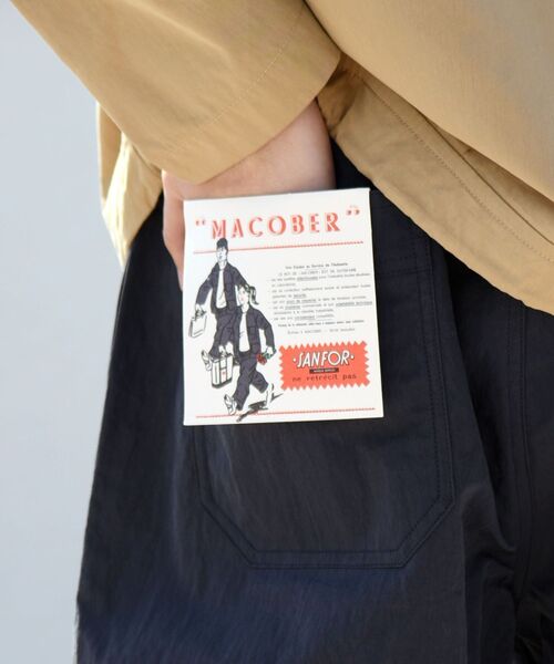 MACOBER（マコバ）の「【WEB限定/SHIPS別注】MACOBER: ワンポイント ロゴ バギー ショーツ（その他パンツ・メンズ・ライトブルー/ベージュ/ネイビー/オレンジ/ライトグリーン・MEDIUM/LARGE）」の7枚目の写真