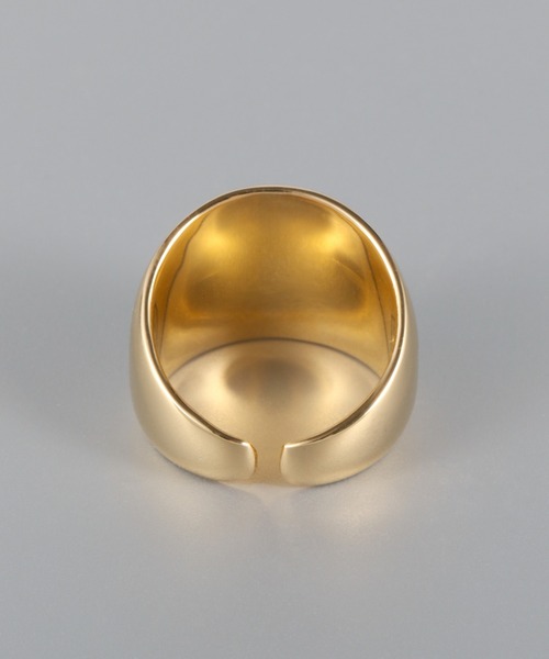 PAS TIERRA(パティエラ)の「-Lien- ワイドフリーリング(リング・レディース・シルバー/イエローゴールド・#13/#15/#11)」の5枚目の写真