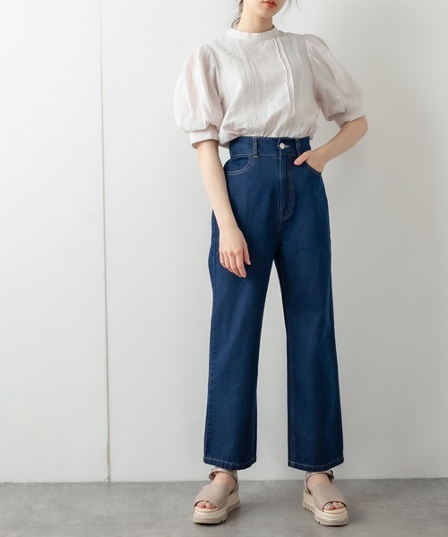 OLIVE des OLIVE（オリーブデオリーブ）の「ゴキゲンサス付パンツ（その他パンツ・レディース・サックスブルー系/ブルー系その他/アイボリー/グレー系その他・FREE）」の18枚目の写真