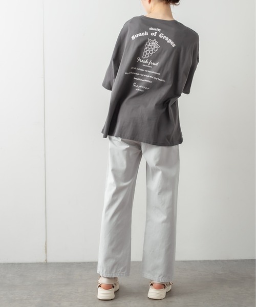 OLIVE des OLIVE（オリーブデオリーブ）の「ゴキゲンサス付パンツ（その他パンツ・レディース・サックスブルー系/ブルー系その他/アイボリー/グレー系その他・FREE）」の10枚目の写真