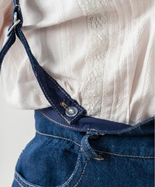 OLIVE des OLIVE（オリーブデオリーブ）の「ゴキゲンサス付パンツ（その他パンツ・レディース・サックスブルー系/ブルー系その他/アイボリー/グレー系その他・FREE）」の11枚目の写真