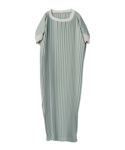 OSMOSIS（オズモーシス）の「プリーツワンピース（ワンピース・レディース・ブラック/ピンク/グリーン・ONE SIZE）」の18枚目の写真