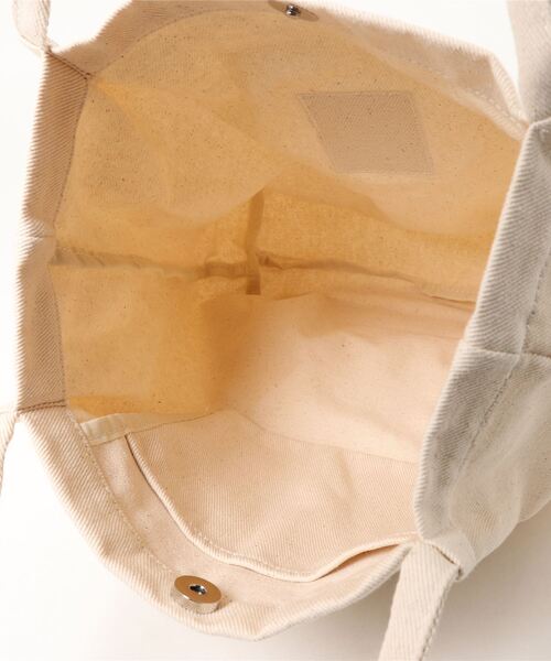 Me%（ミィパーセント）の「【A4サイズがすっぽり！】MEPERCENTタックトート（トートバッグ・レディース・ベージュ/アイボリー/ブラック/グレー/ピンク・FREE）」の6枚目の写真