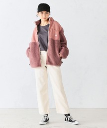 ブランド古着 メンズのブルゾン ピンク 桃色系 無地 古着通販 Zozoused