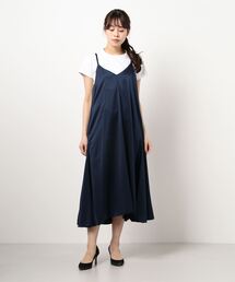 N.O.R.C by the line（ノークバイザライン）の「サテンキャミソールワンピース（ワンピース・レディース）」