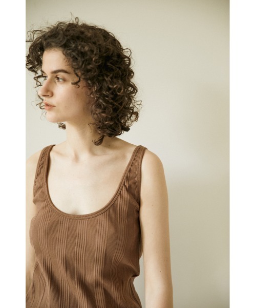 セール Random Tereko Cup Tank ランダムテレコカップタンク タンクトップ Black By Moussy ブラックバイマウジー のファッション通販 Zozotown