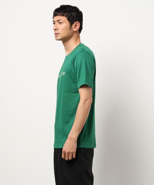 COMME CA ISM(コムサイズム)の「プリントTシャツ(Tシャツ/カットソー・メンズ・ホワイト/ブラック/ブラウン/ベージュ/グリーン/サックスブルー・LARGE/MEDIUM)」の7枚目の写真