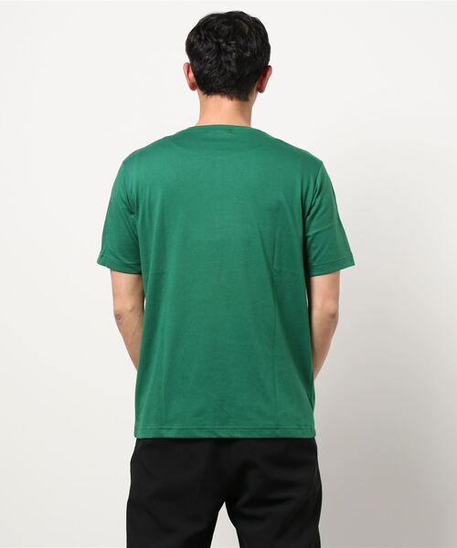 COMME CA ISM(コムサイズム)の「プリントTシャツ(Tシャツ/カットソー・メンズ・ホワイト/ブラック/ブラウン/ベージュ/グリーン/サックスブルー・LARGE/MEDIUM)」の8枚目の写真