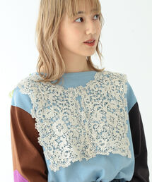 BEAMS BOY | BEAMS BOY / ベスト レース 付け襟(付け襟)