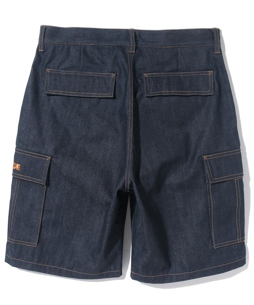 XLARGE（エクストララージ）の「DENIM SHORT CARGO PANTS（その他パンツ・メンズ・ブラック/インディゴブルー・30inch/32inch/34inch/36inch）」の8枚目の写真