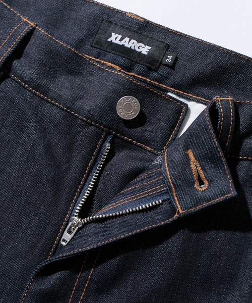 XLARGE（エクストララージ）の「DENIM SHORT CARGO PANTS（その他パンツ・メンズ・ブラック/インディゴブルー・30inch/32inch/34inch/36inch）」の3枚目の写真