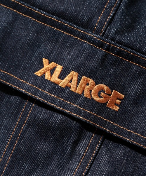 XLARGE（エクストララージ）の「DENIM SHORT CARGO PANTS（その他パンツ・メンズ・ブラック/インディゴブルー・30inch/32inch/34inch/36inch）」の14枚目の写真