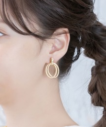 juweel | 幾何学デザインピアス(13タイプ)(ピアス(両耳用))