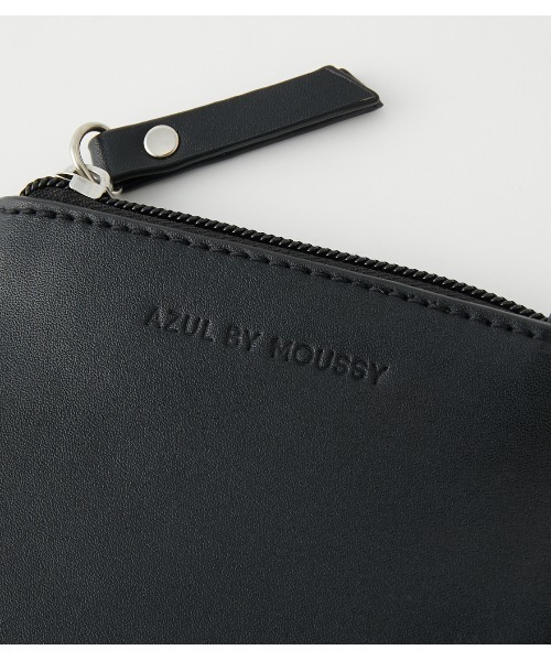 AZUL by moussy（アズールバイマウジー）の「CLEAR WINDOW POUCH /クリアウィンドウポーチ（ポーチ・レディース・ブラック/グレー系その他・FREE）」の12枚目の写真