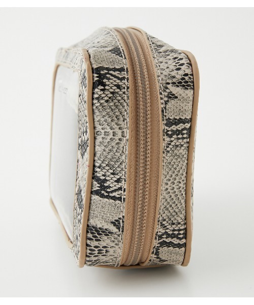 AZUL by moussy（アズールバイマウジー）の「CLEAR WINDOW POUCH /クリアウィンドウポーチ（ポーチ・レディース・ブラック/グレー系その他・FREE）」の14枚目の写真